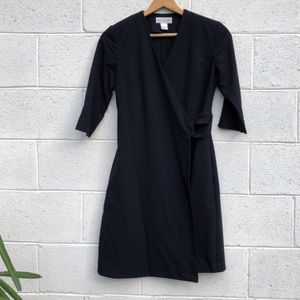 Estée Lauder Black Wrap Career Dress 8